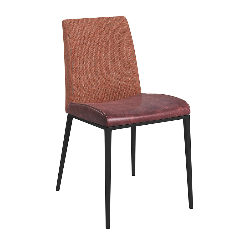 Rasmus Side Chair - Dark Brown,Set of 2