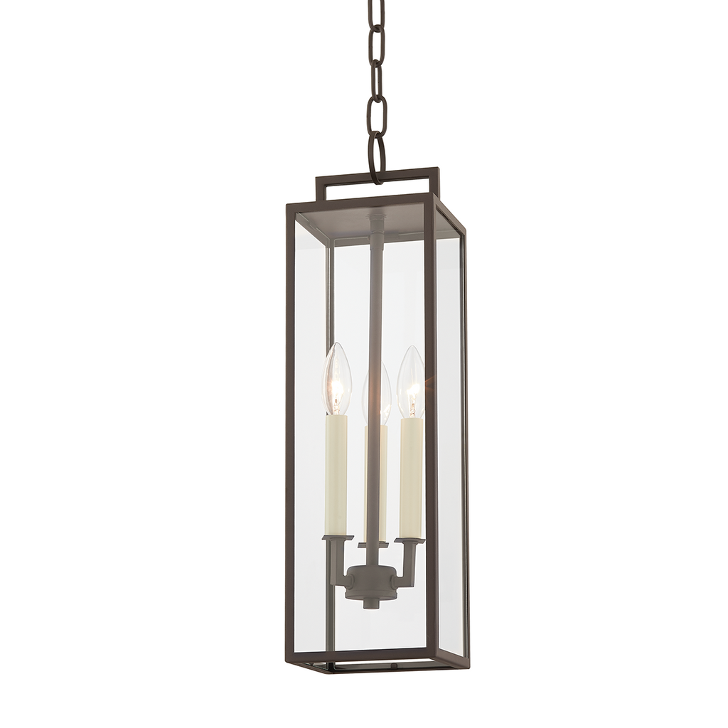 Beckham Exterior Pendant - Textured Bronze