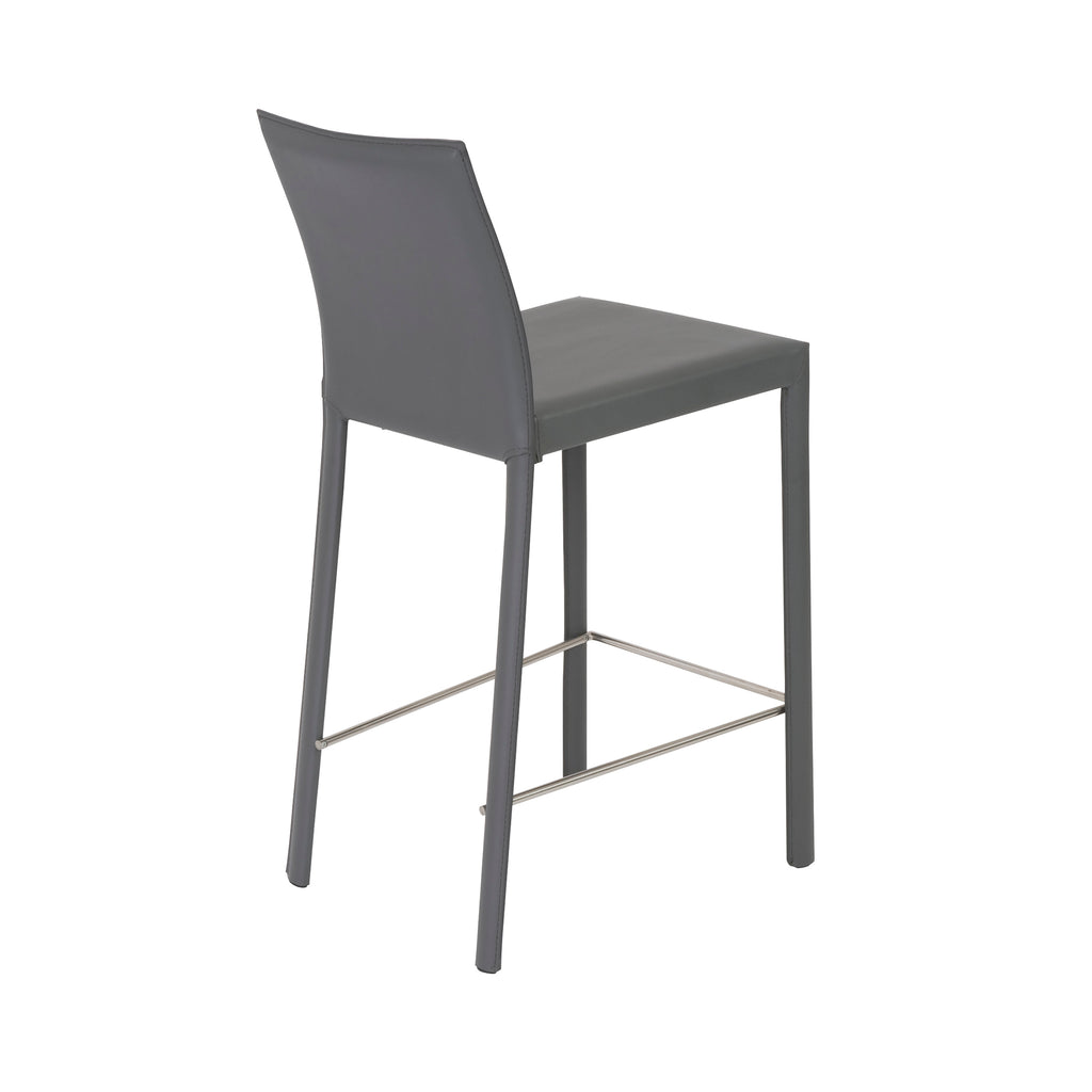 Hasina Counter Stool - Grey,Set of 2