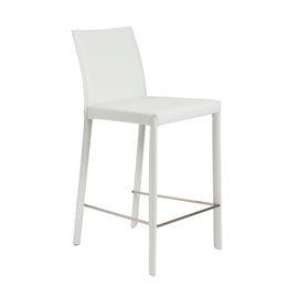 Hasina Counter Stool - White,Set of 2