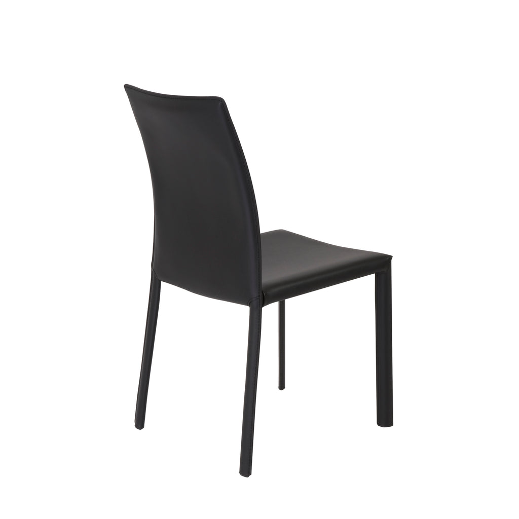 Hasina Side Chair - Black,Set of 2