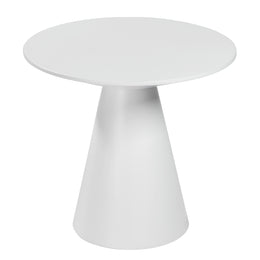 Wesley 24-inch Side Table - Matte White