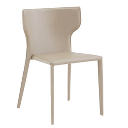 Divinia Stacking Side Chair - Light Grey