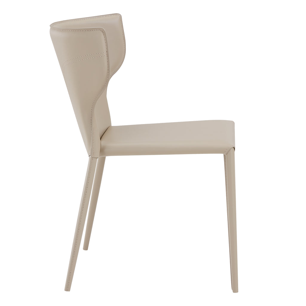 Divinia Stacking Side Chair - Light Grey