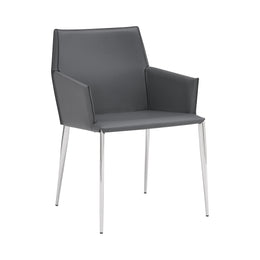 Kasen Armchair - Dark Grey