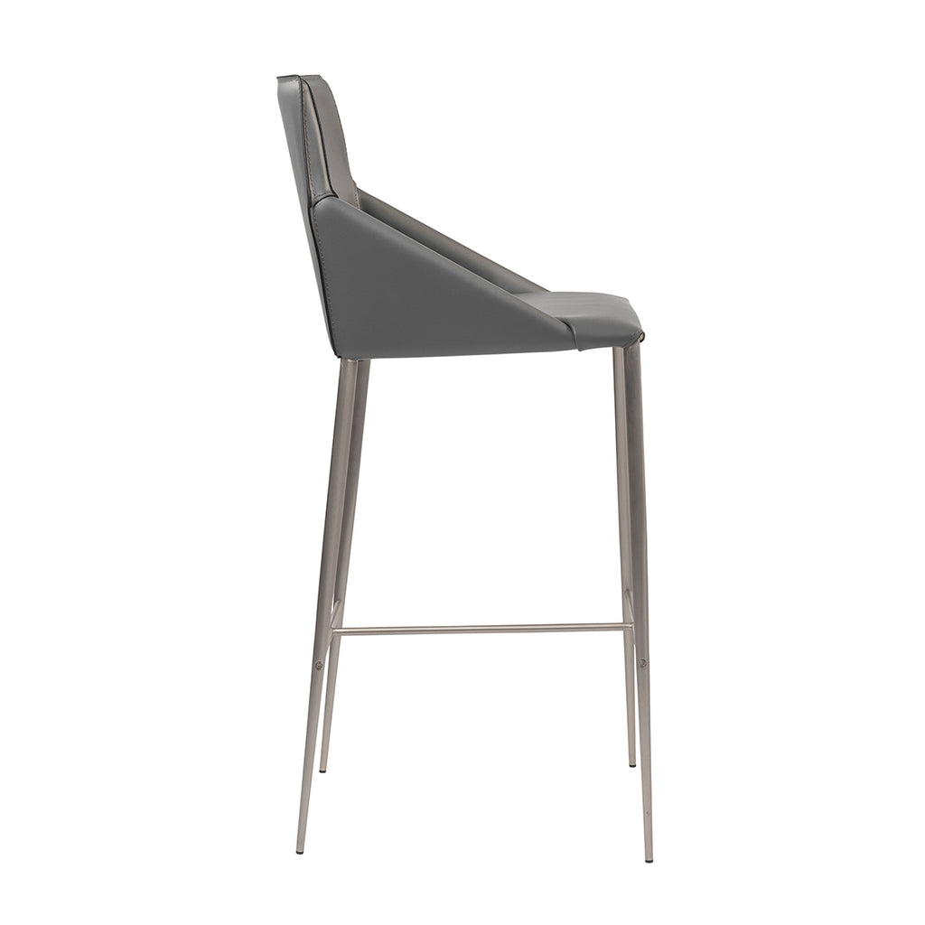 Kasen Bar Stool - Dark Grey