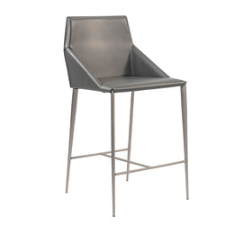 Kasen Counter Stool - Dark Grey