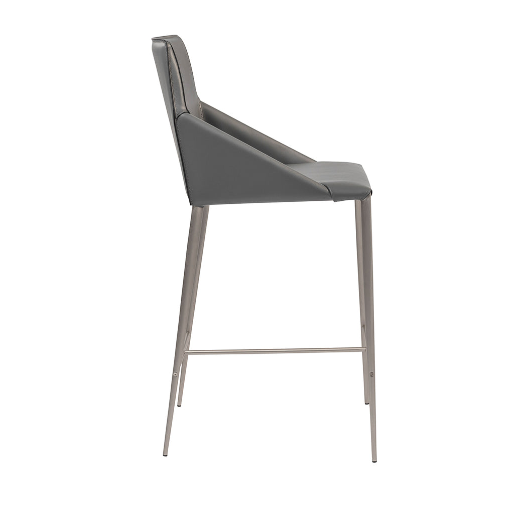 Kasen Counter Stool - Dark Grey