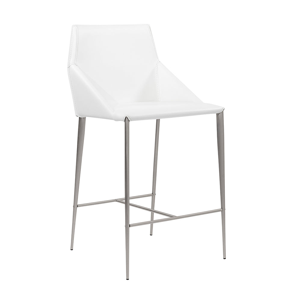 Kasen Counter Stool - White