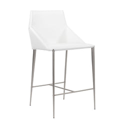 Kasen Counter Stool - White