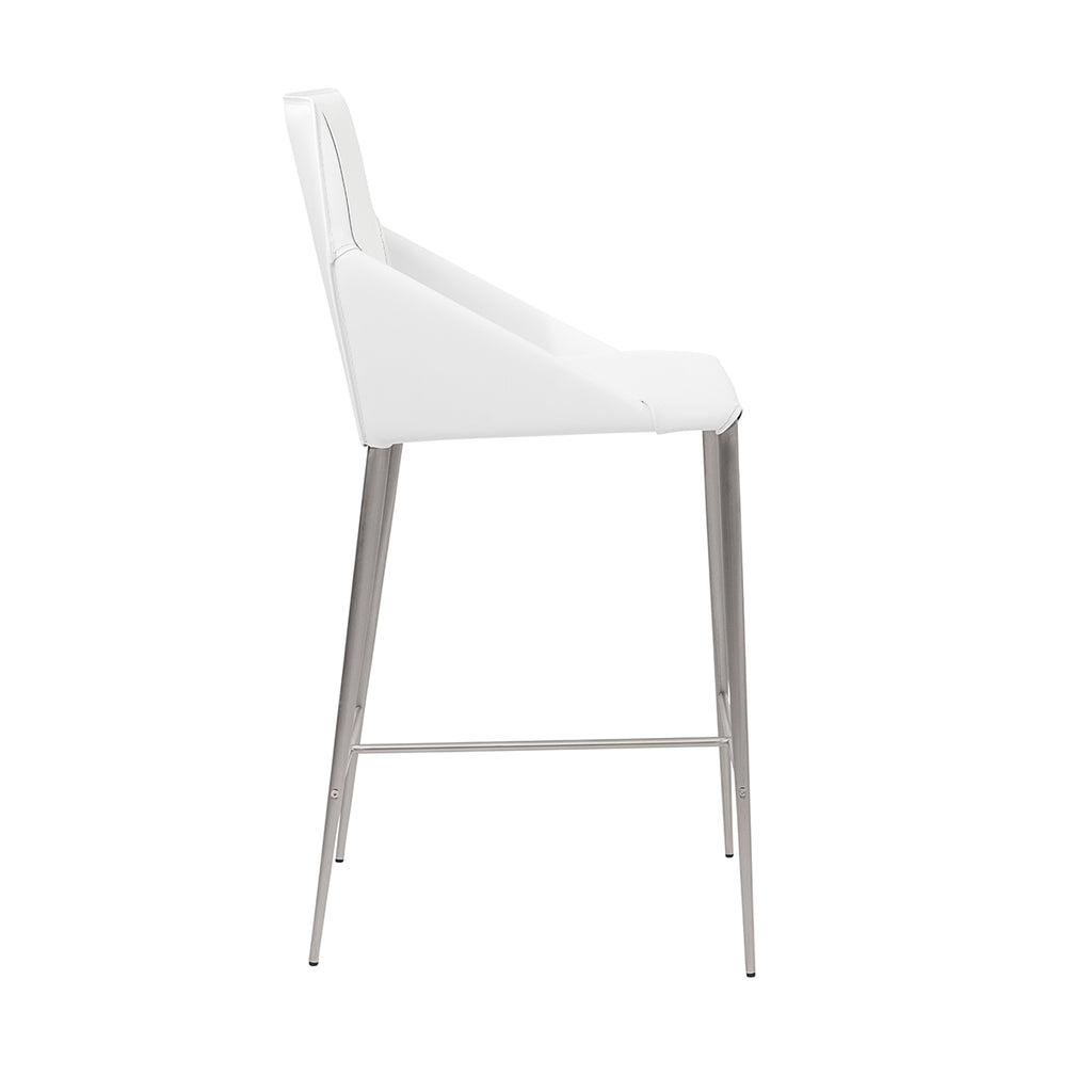 Kasen Counter Stool - White