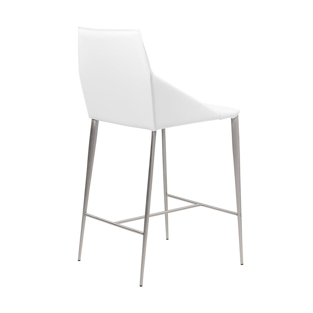 Kasen Counter Stool - White