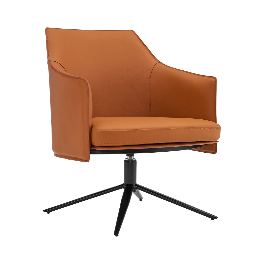 Signa Lounge Chair - Cognac