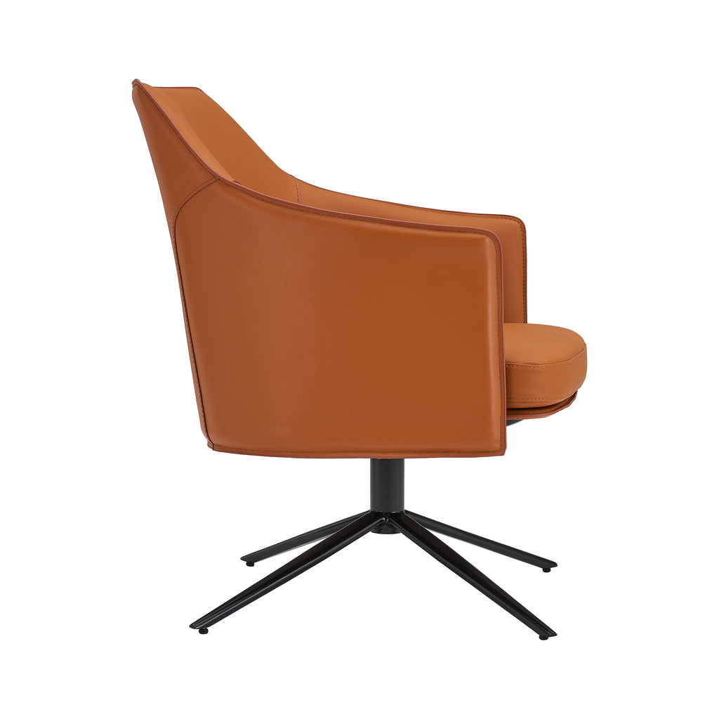 Signa Lounge Chair - Cognac