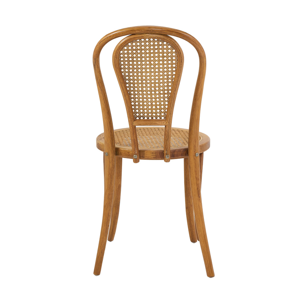 Liva Side Chair - Walnut,Set of 2