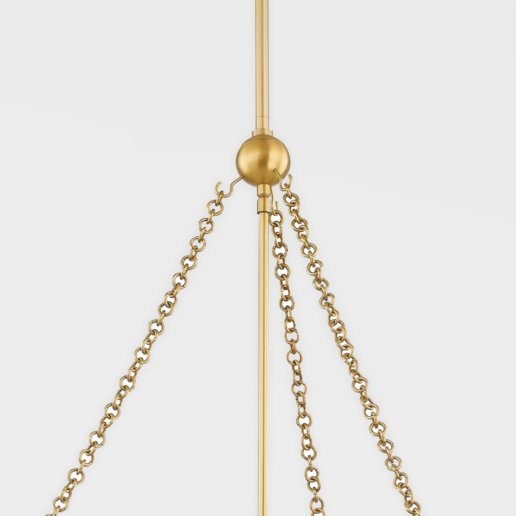 Alana Pendant - Aged Brass