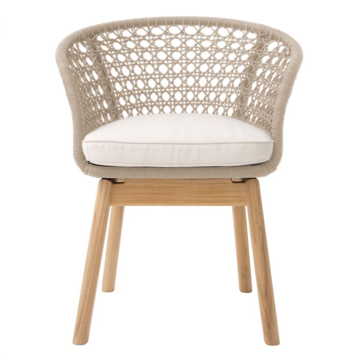 Outdoor Dining Chair Trinity Weave Flores