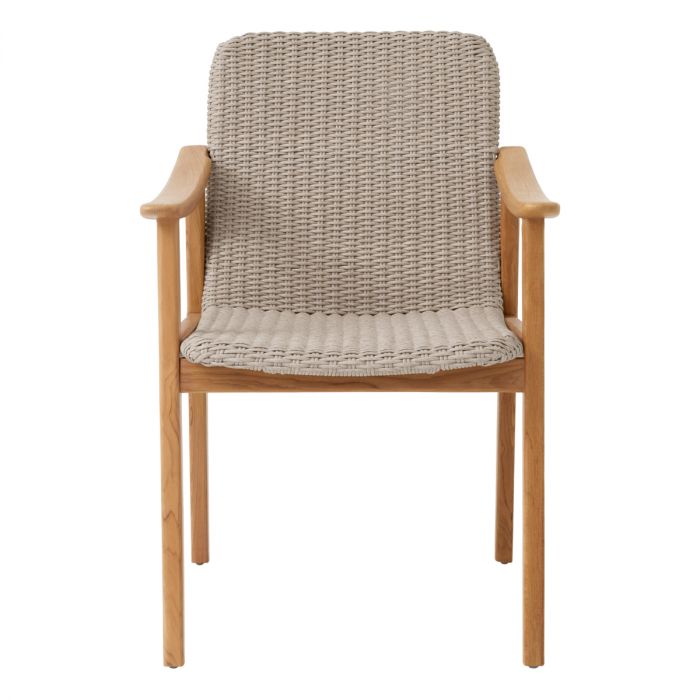 Outdoor Dining Chair Honolulu Natural Teak