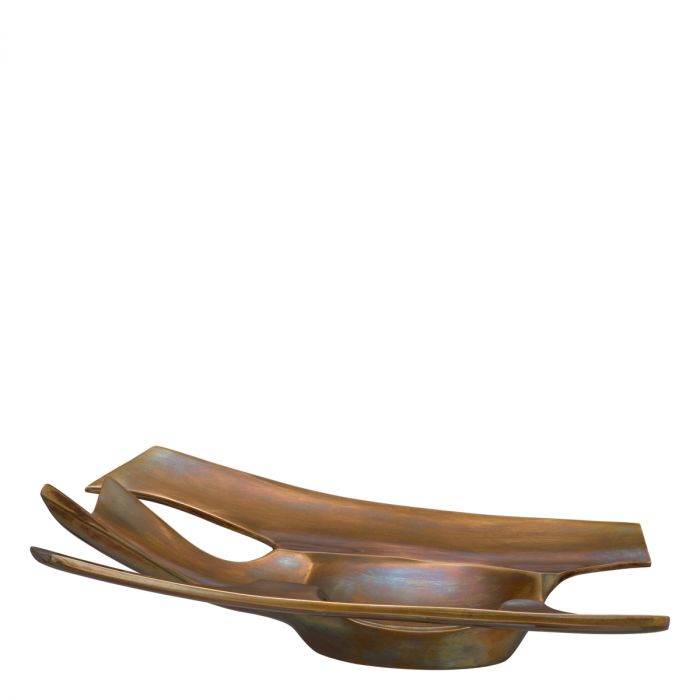 Bowl/Ashtray Tracy Vintage Brass Finish