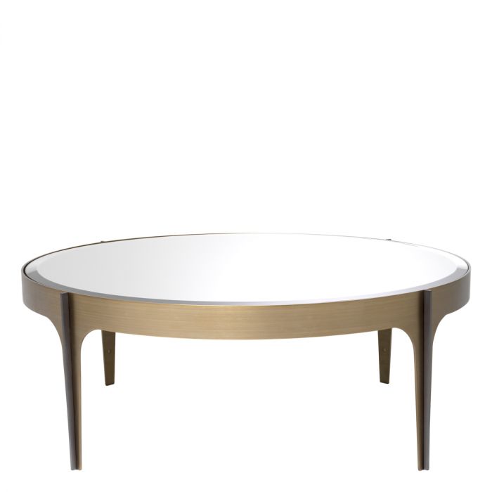 Coffee Table Artemisa Small Brushed Brass Finish