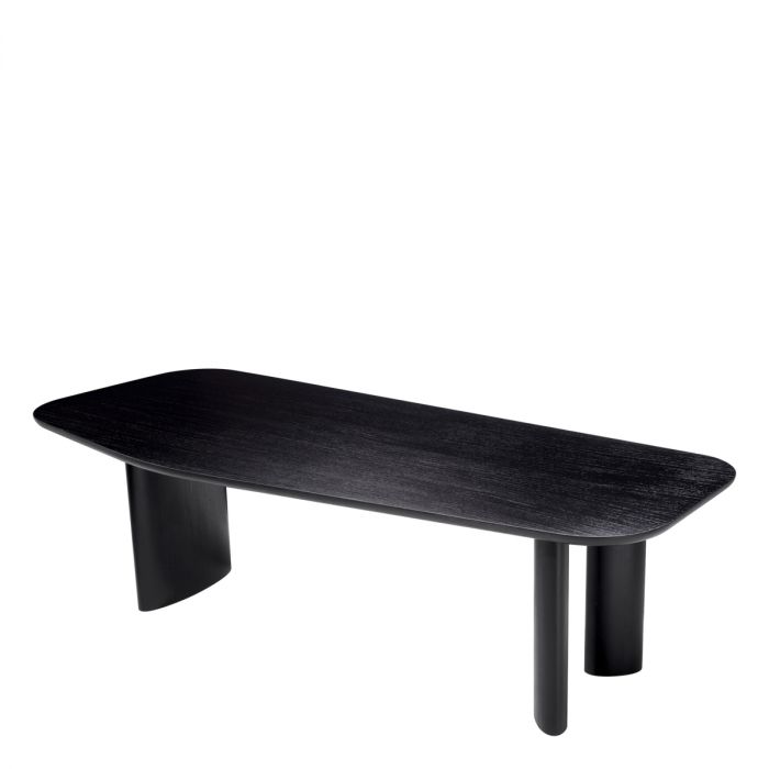 Dining Table Flemings Black Veneer