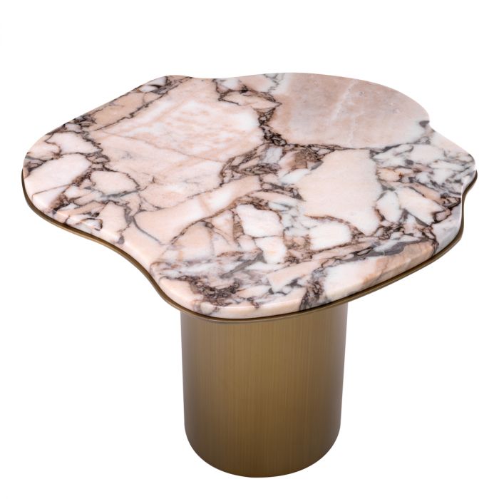 Side Table Shapiro Light Marble
