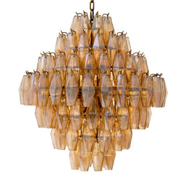 Chandelier Benini Large Antique Brass Finish