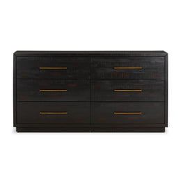 Suki 6 Drawer Dresser - Burnished Black by Four Hands