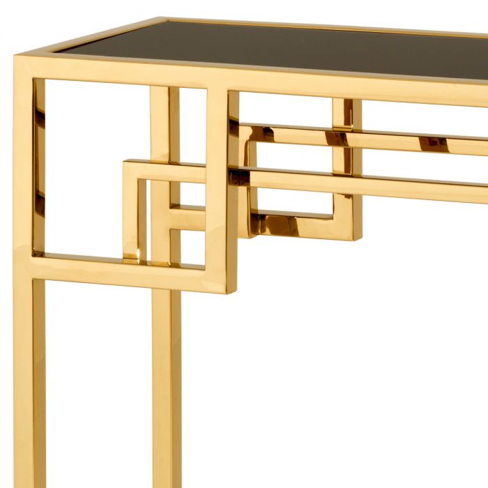 Console Table Morris Gold Finish