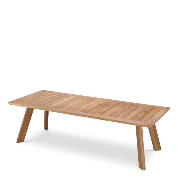 Outdoor Dining Table Merati Natural Teak