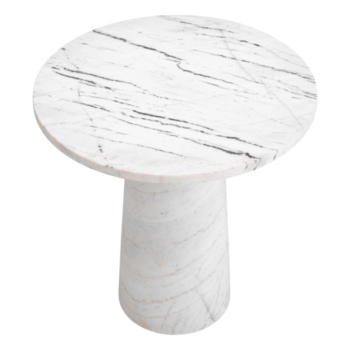 Side Table Terry White Marble