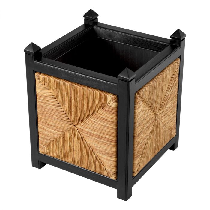 Planter Aruba Classic Black Finish