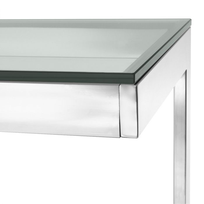 Console Table Gamma Polished Stainless Steel