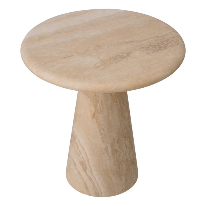 Side Table Adriana Small Travertine