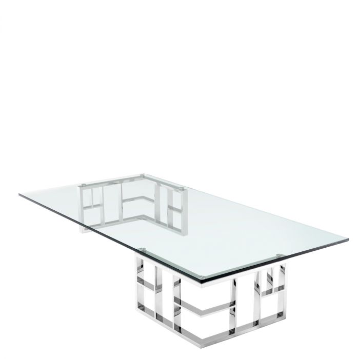 Coffee Table Ramage Polished Stainless Steel