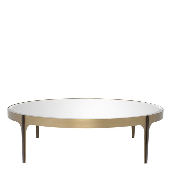 Coffee Table Artemisa Large Brushed Brass Finish