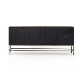 Trey Sideboard - Black Wash Poplar by Four Hands