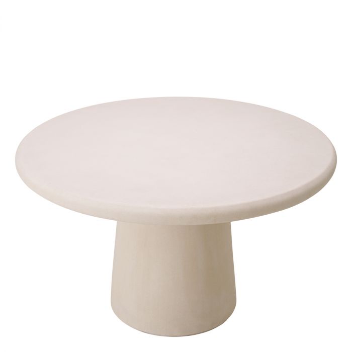 Outdoor Dining Table Cleon Cream