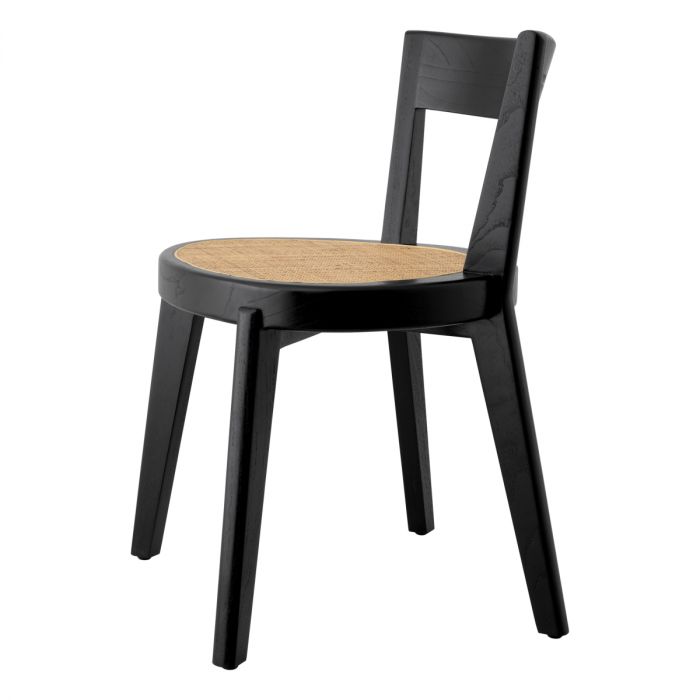 Dining Chair Alvear Classic Black Finish