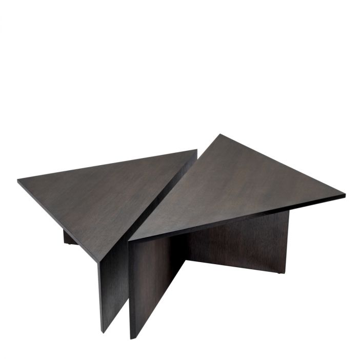 Coffee Table Fulham Mocha Straight Oak Ven S/2