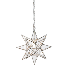 Clear Star Chandelier