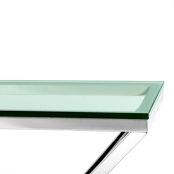 Console Table Connor Small Polished Stainless Steel