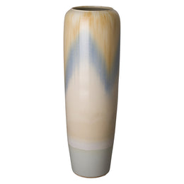 Tall Vase, Falling Rain 15x45"H