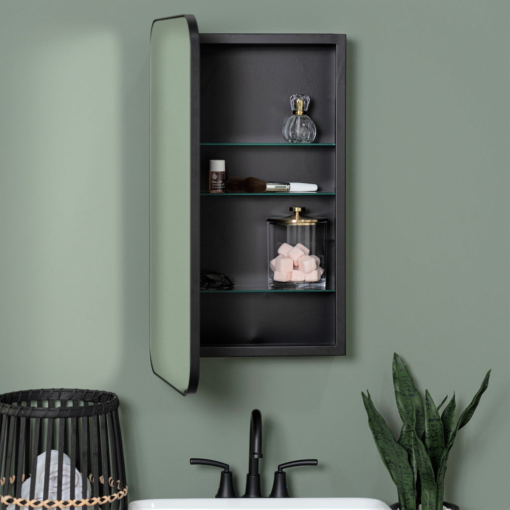 Hadley Medicine Cabinet-Black