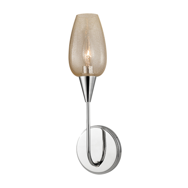 Longmont Wall Sconce 15" - Polished Nickel