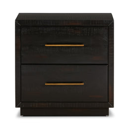 Suki Nightstand - Burnished Black by Four Hands