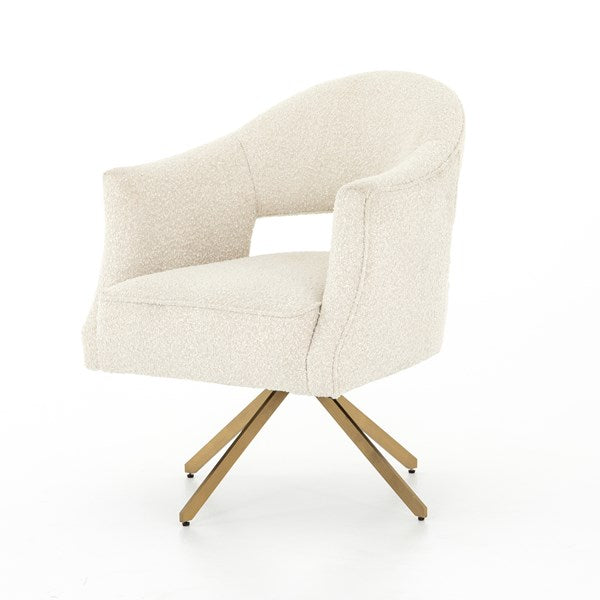 Adara Desk Chair-Knoll Natural by Four Hands