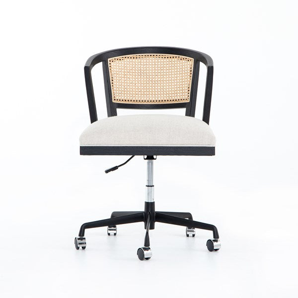 Alexa Desk Chair-Savile Flax by Four Hands