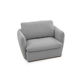 Kolo Chair in a Light Grayish Blue Fabric