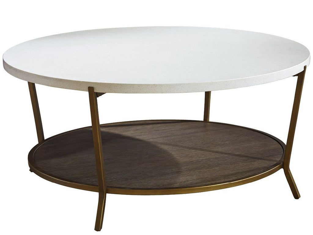 Playlist Round Cocktail Table